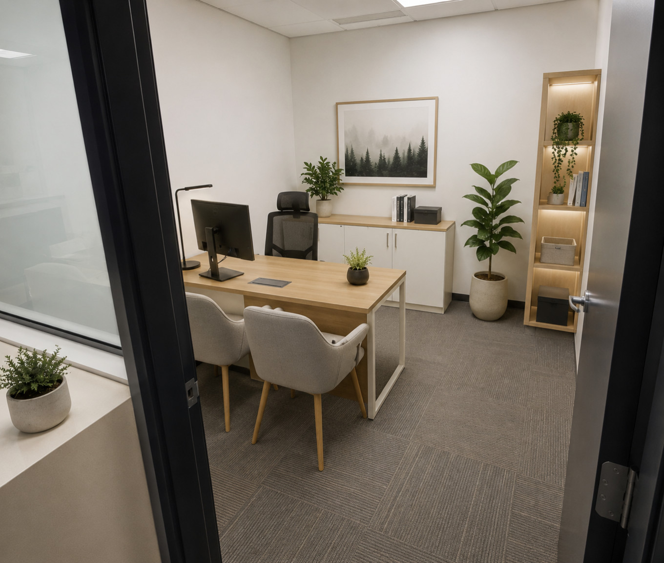 Corner suite with balcony and good view