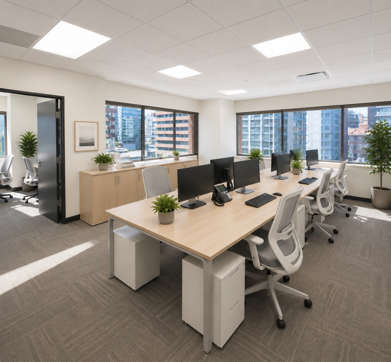 Corner suite with balcony and good view