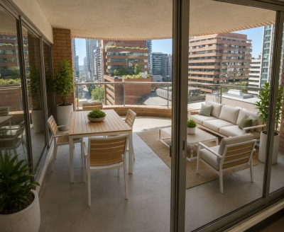 Corner suite with balcony and good view