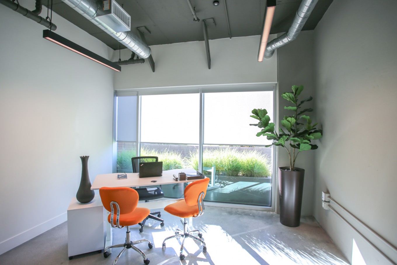 Serviced space